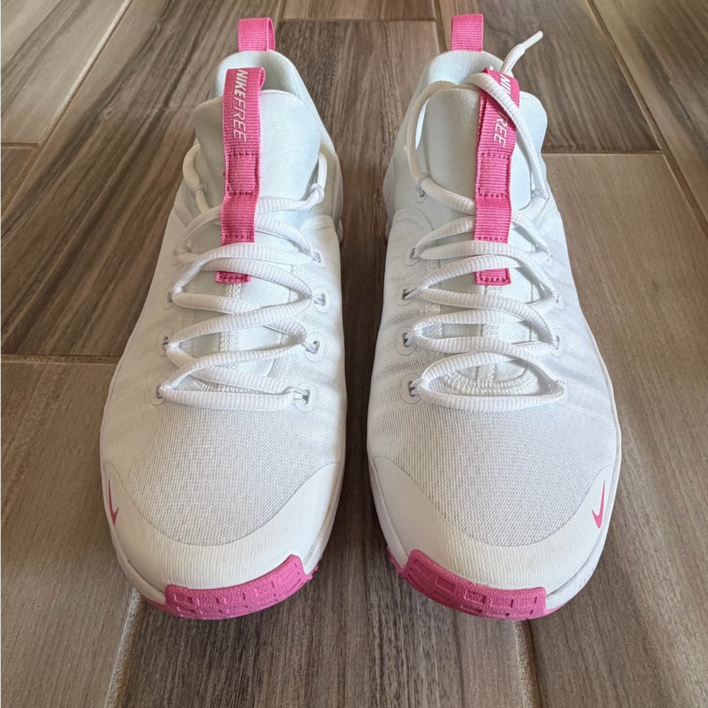 Women’s Nine Free Metcon 6 Training Shoes - White Pink FJ7126 109 - Picture 6 of 8